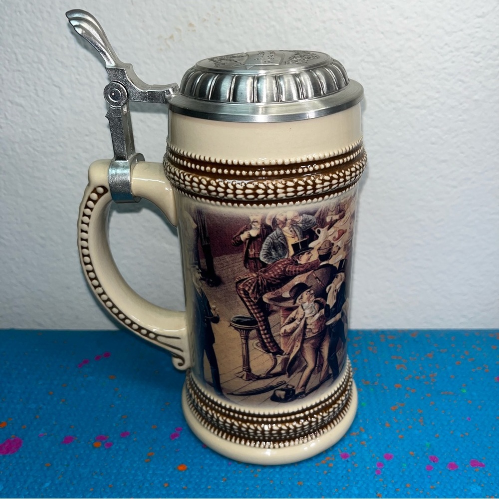 Vtg Paul Sebastian 1999 Lidded German Beer Stein Limited Edition Made in Germany